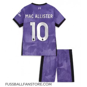 Liverpool Alexis Mac Allister #10 Replik 3rd trikot Kinder 2023-24 Kurzarm (+ Kurze Hosen)